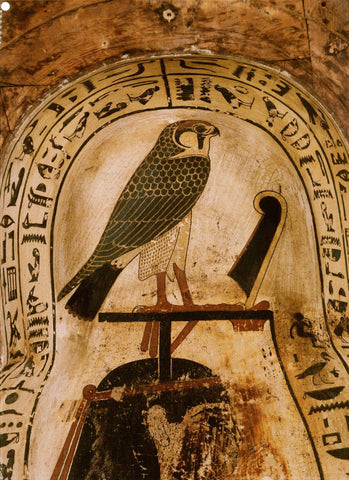 Egyptian Birds - Sarcophagus of Peftjauneith