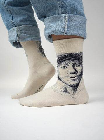 Self-Portrait in a Cap, Open-Mouthed