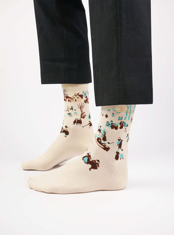 Winter Landscape with Skaters