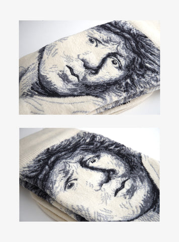 Self-Portrait in a Cap, Open-Mouthed