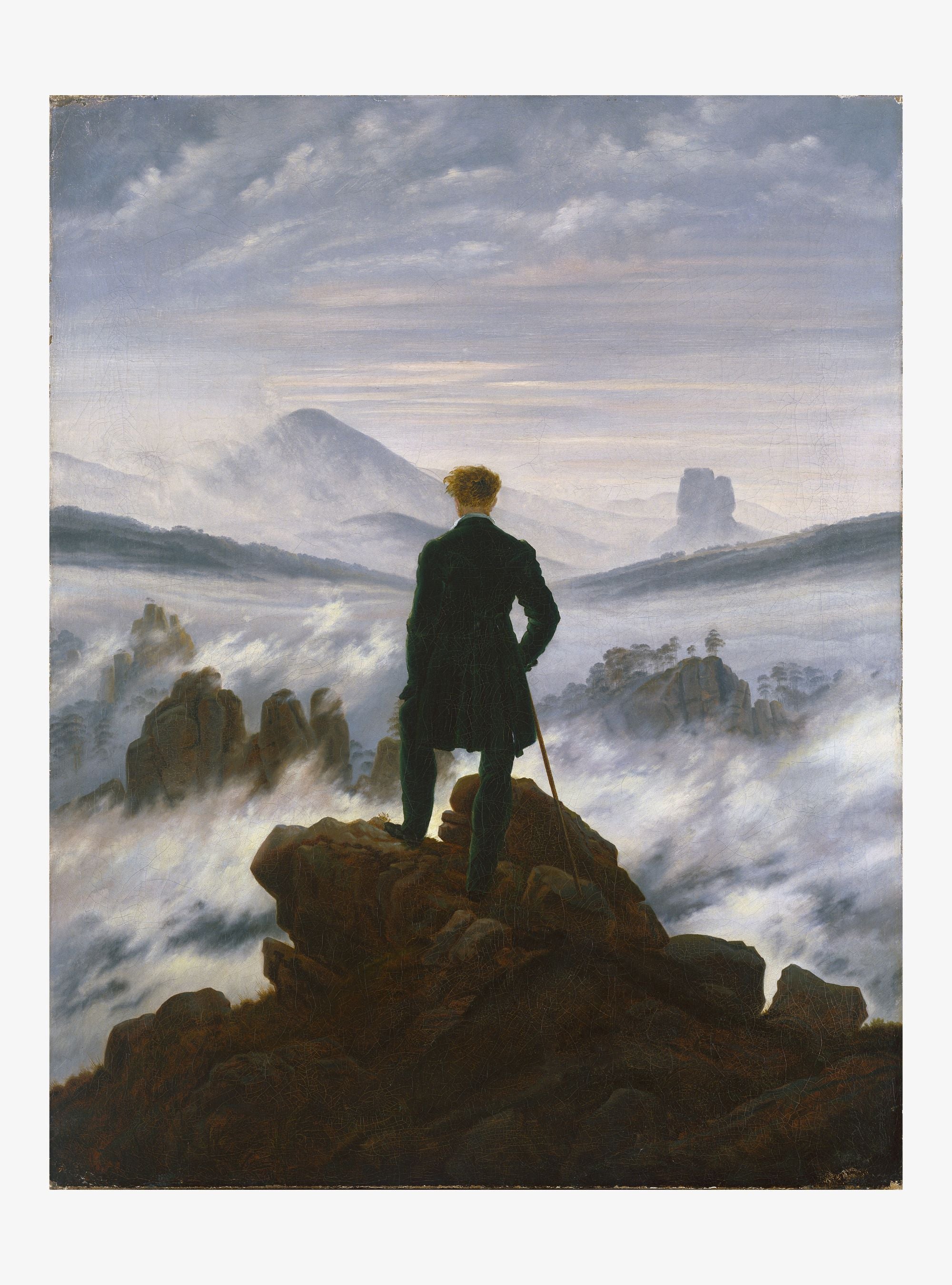 Der Wanderer über dem Nebelmeer