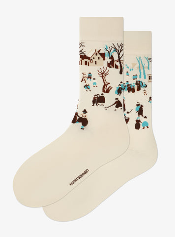 Winter Landscape with Skaters