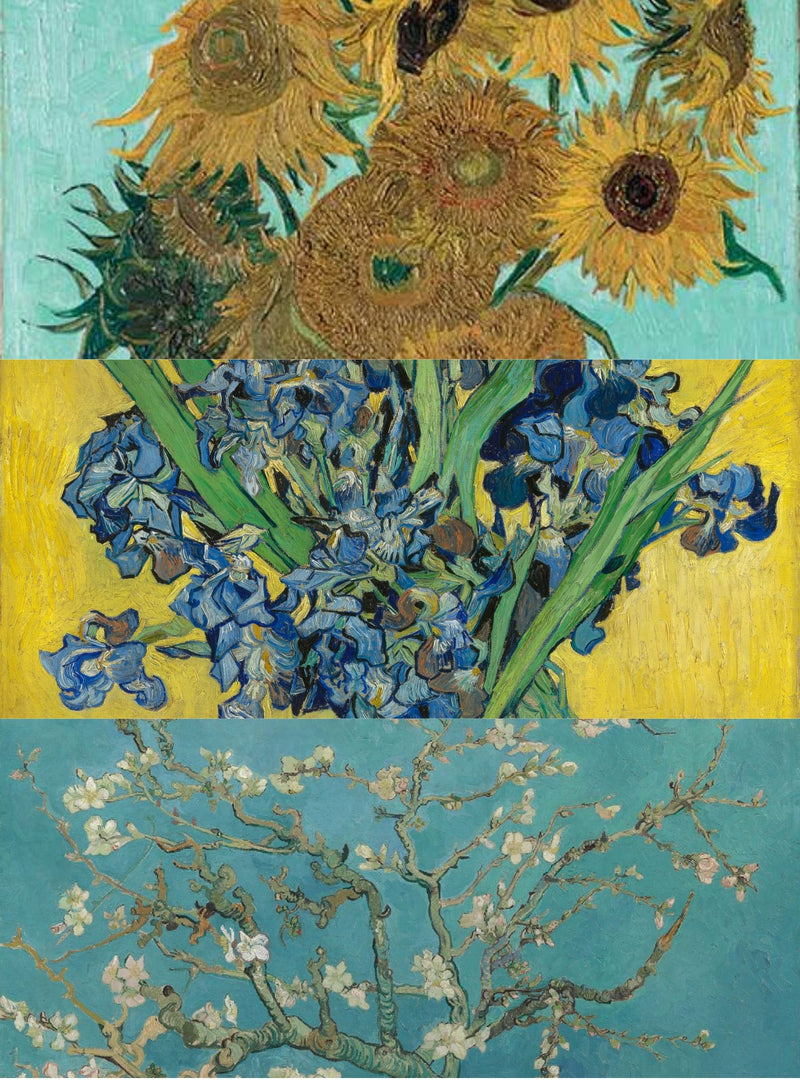 Van Gogh's Flowers 3-Pack