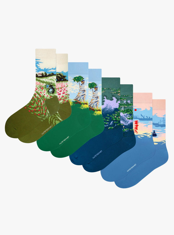 Colección Claude Monet, pack de 4
