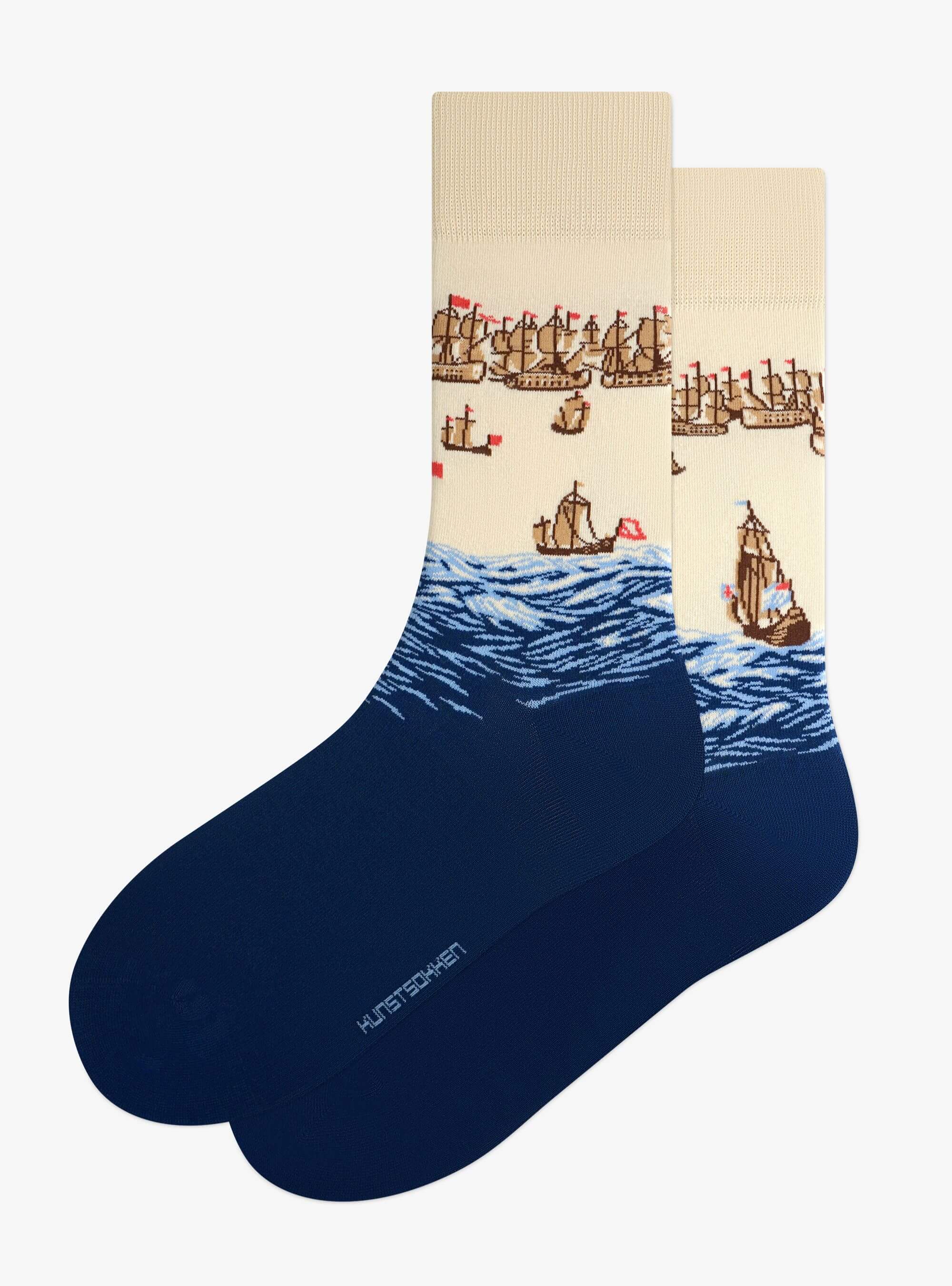 The Fleets drawn up for Battle