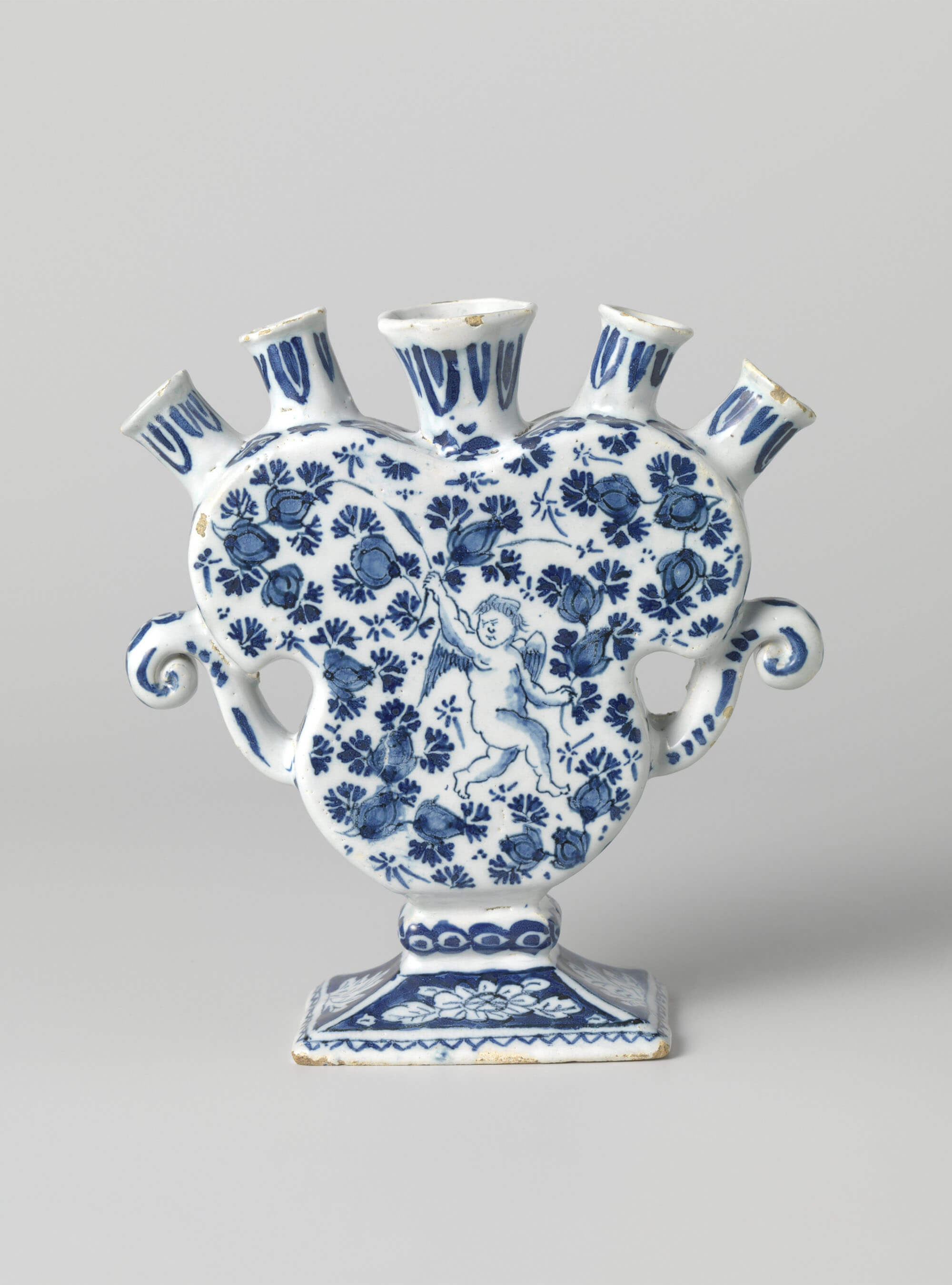 Delftware Flower Holder