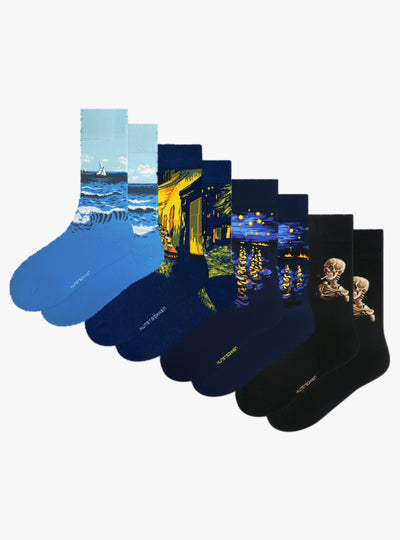 La Nuit et la Mer de Van Gogh 4-Pack
