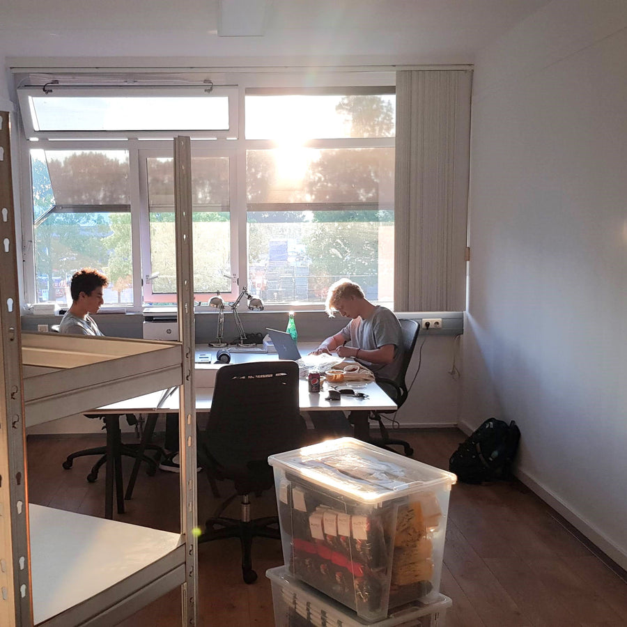 The first Kunstsokken office in Delft, October 2021