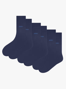 Bio Essentials Crew Navy 3-Pack