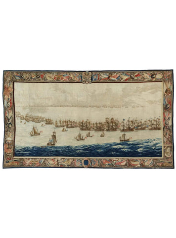 The Fleets drawn up for Battle