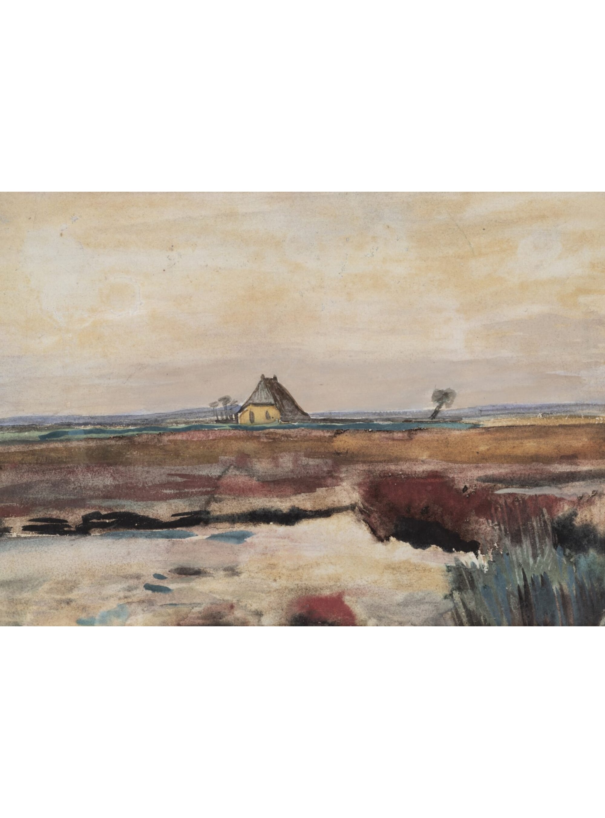Vincent van Gogh - Paysage avec une ferme