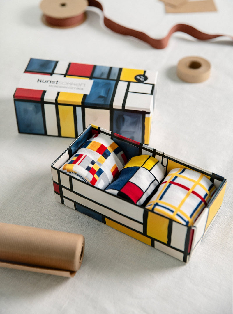 Ultimatives Geschenkbundle: Mondrian, Van Gogh & Monet