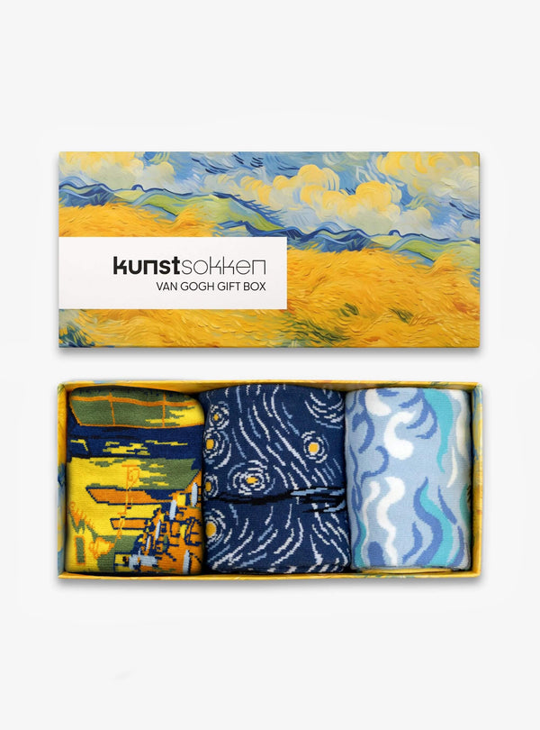 Caja de regalo Van Gogh, pack de 3