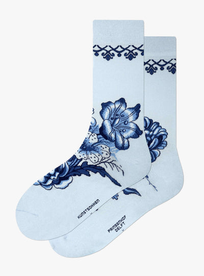 Azul de Delft, flores