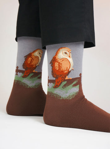 Jan Mankes - Large Owl on a Screen