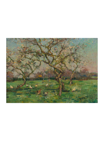 Verger en fleurs