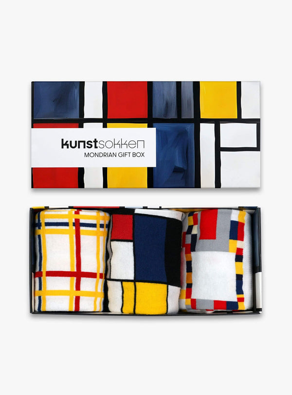 Caja de regalo Mondrian, pack de 3